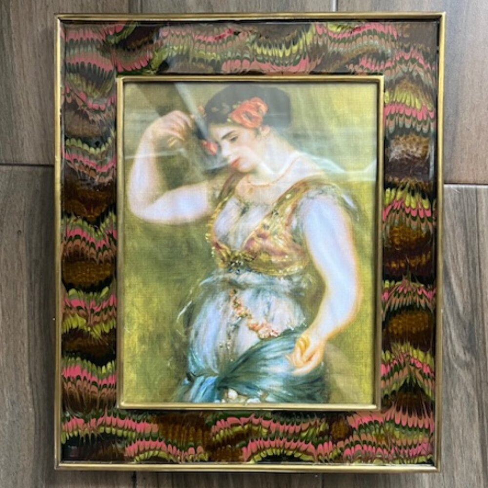 Jay Strongwater 8x10 Multicolor Enamel Picture Frame